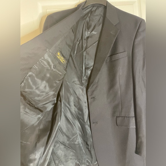 LORO PIANA for Daniel Cremieux navy suit -  42 Long - Picture 3 of 13